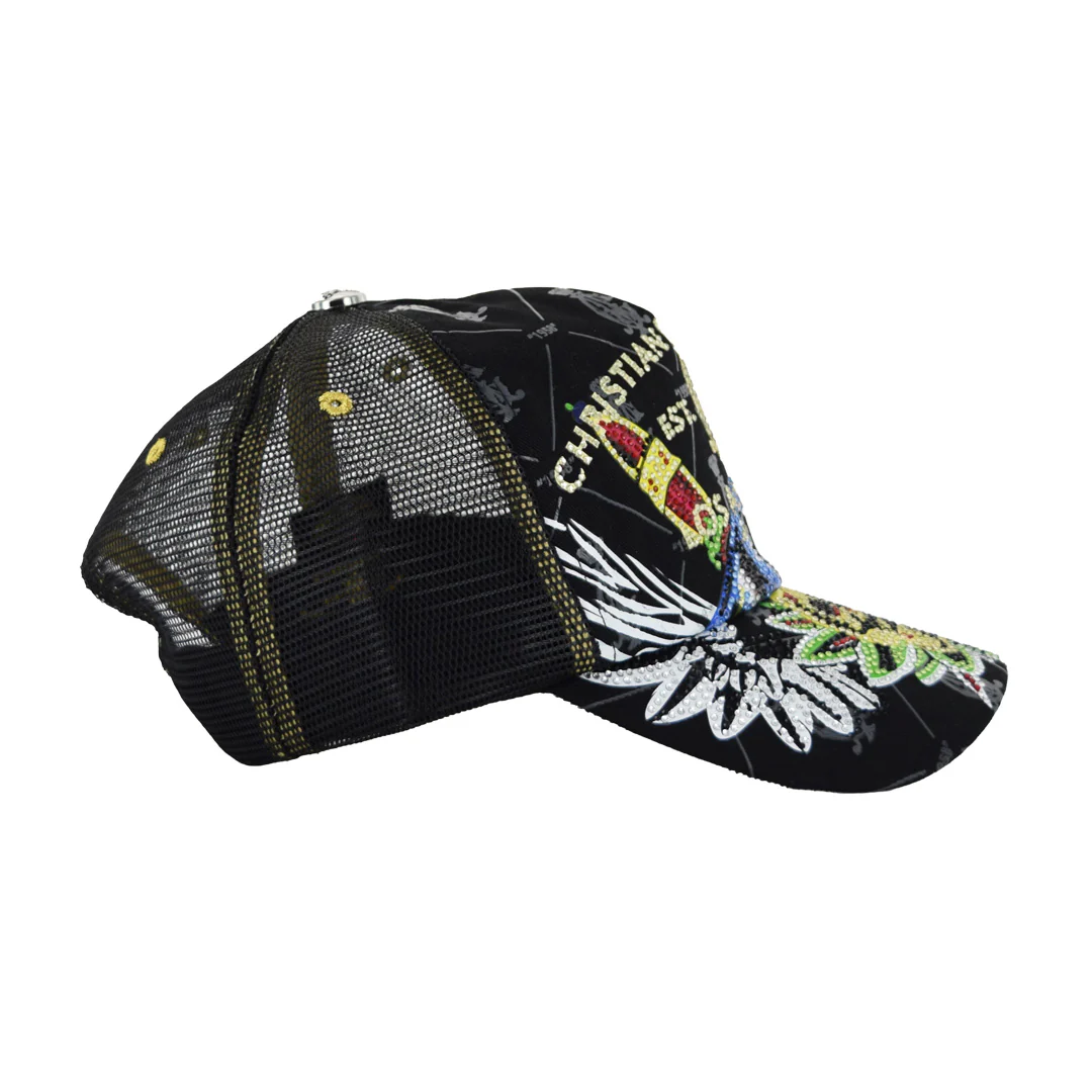 Skull & Wings Trucker Hat - Image 3